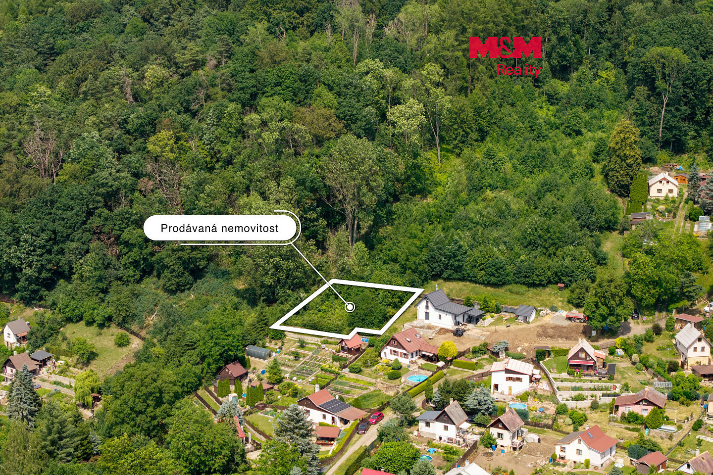 Prodej zahrady 610 m²