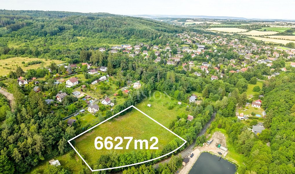 Prodej louky 6 627 m², Psáry – fotka 1 z 10
