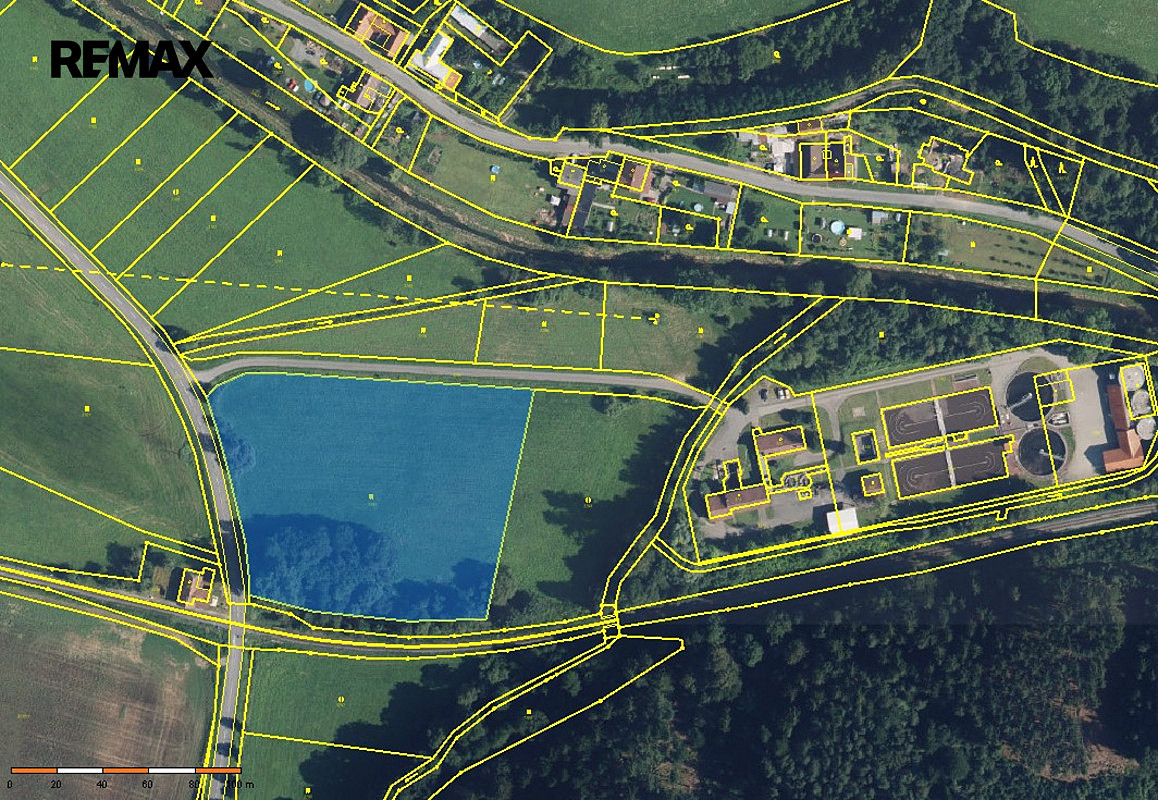 Prodej komerčního pozemku 12 284 m², Linhartice