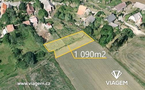 Prodej zahrady 909 m², Doksy, okres Česká Lípa