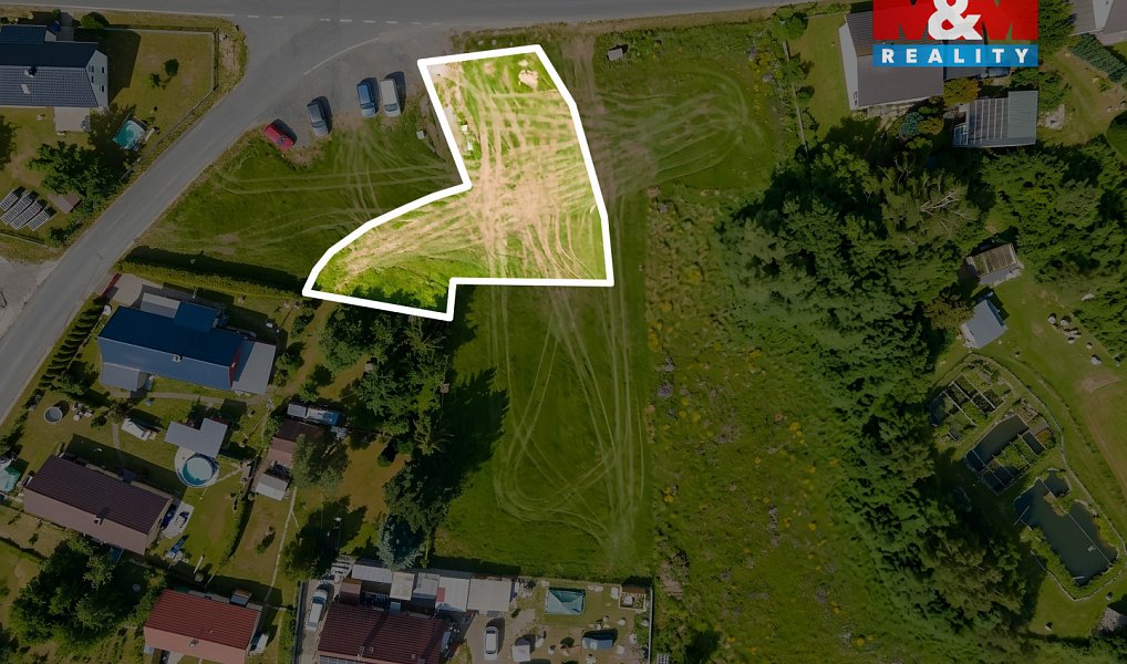 Prodej stavebního pozemku 802 m², Bělá nad Radbuzou – fotka 1 z 16
