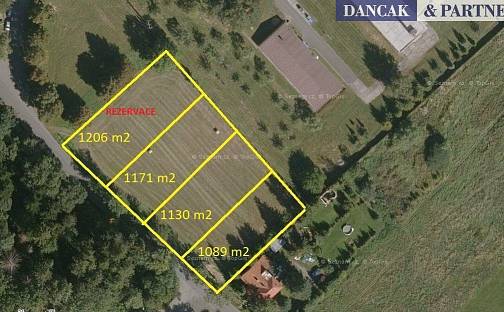 Prodej stavebního pozemku 1 171 m², Hostašovice, okres Nový Jičín