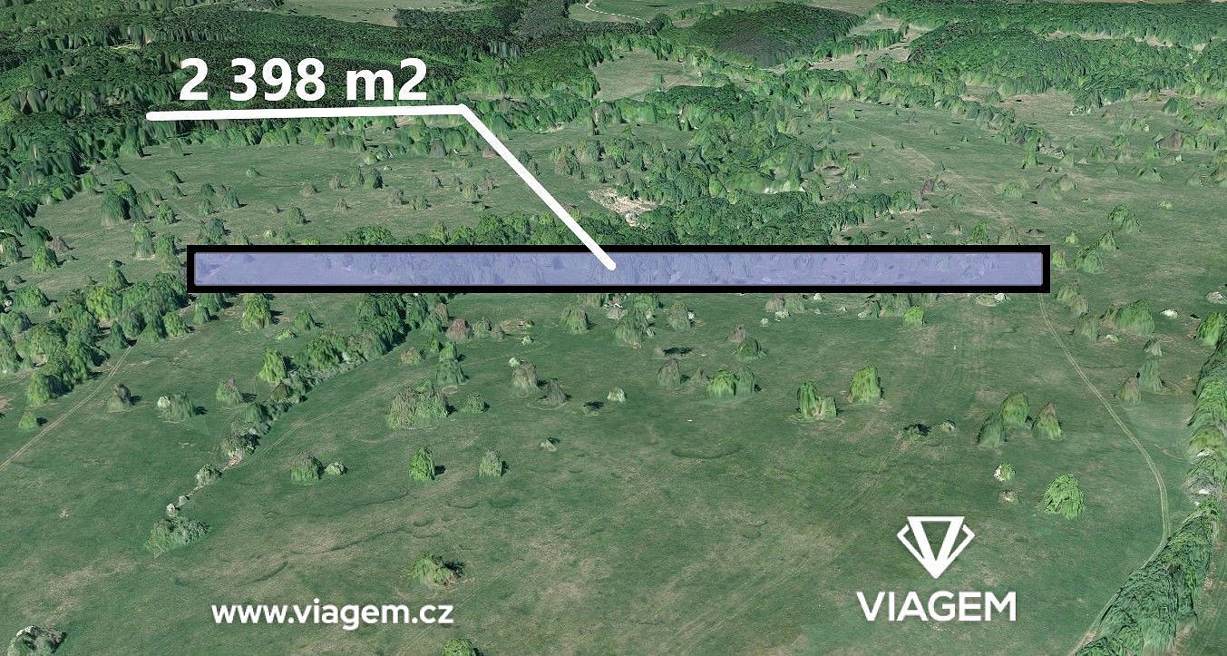 Prodej pole 2 398 m²