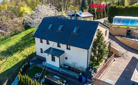 Prodej domu 196 m² s pozemkem 3 033 m², Popovická, Děčín - Děčín XXIII-Popovice