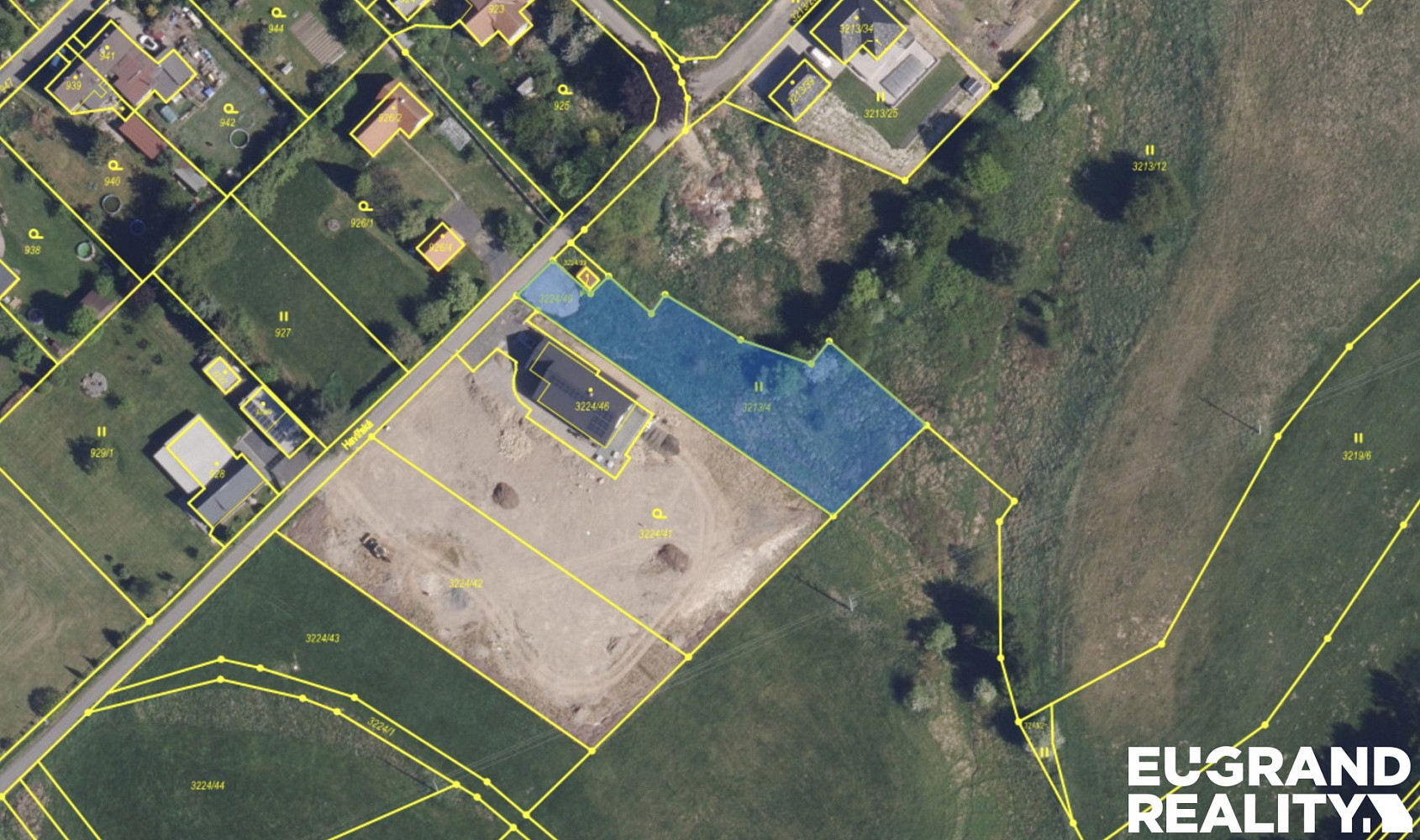 Prodej stavebního pozemku 1 470 m²