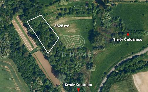 Prodej pozemku 3 828 m², Čeložnice, okres Hodonín