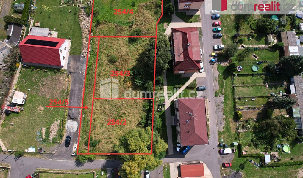 Prodej stavebního pozemku 700 m², Velké Chvojno – náhled fotky 2