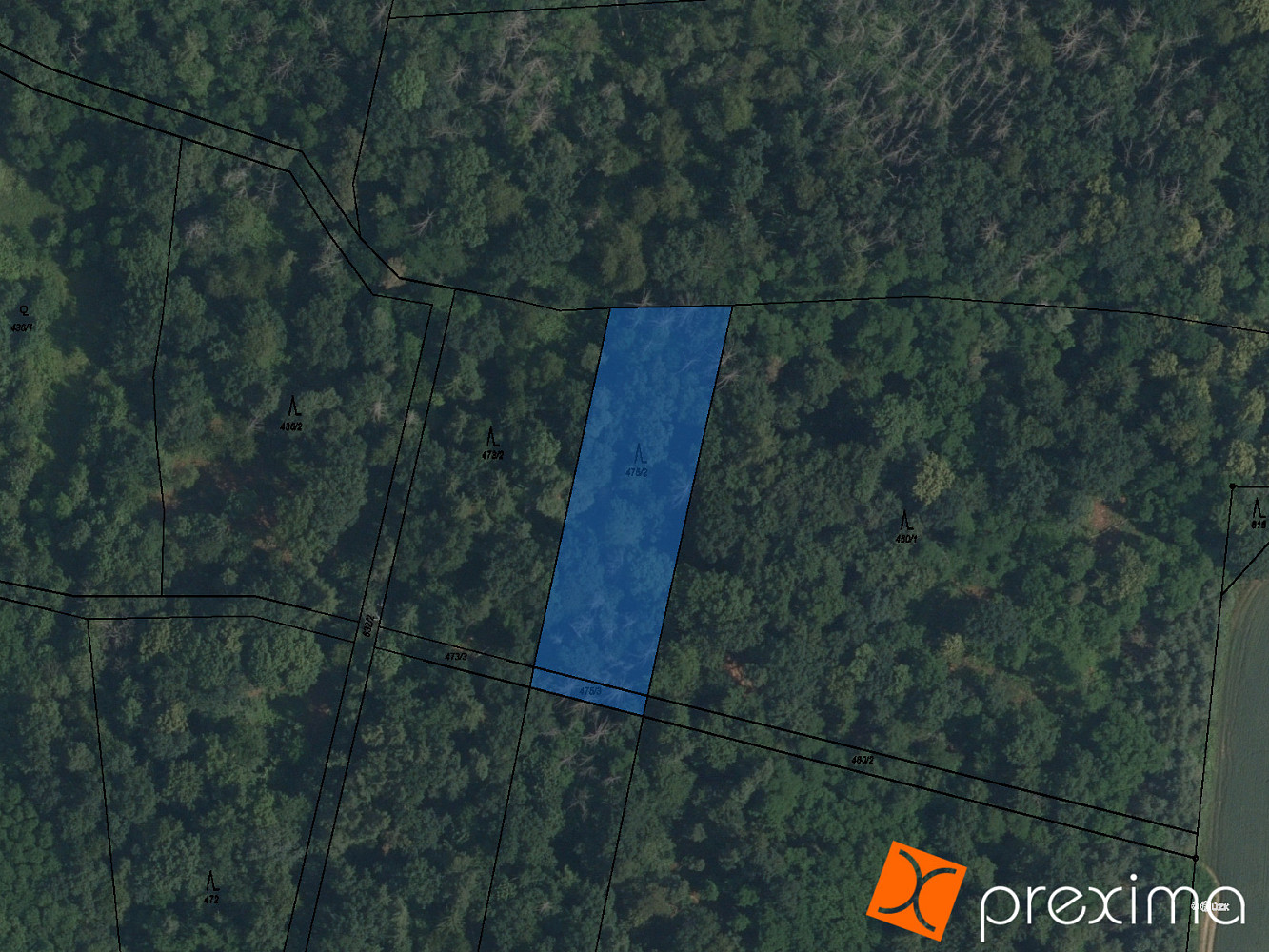 Prodej lesa 46 m²