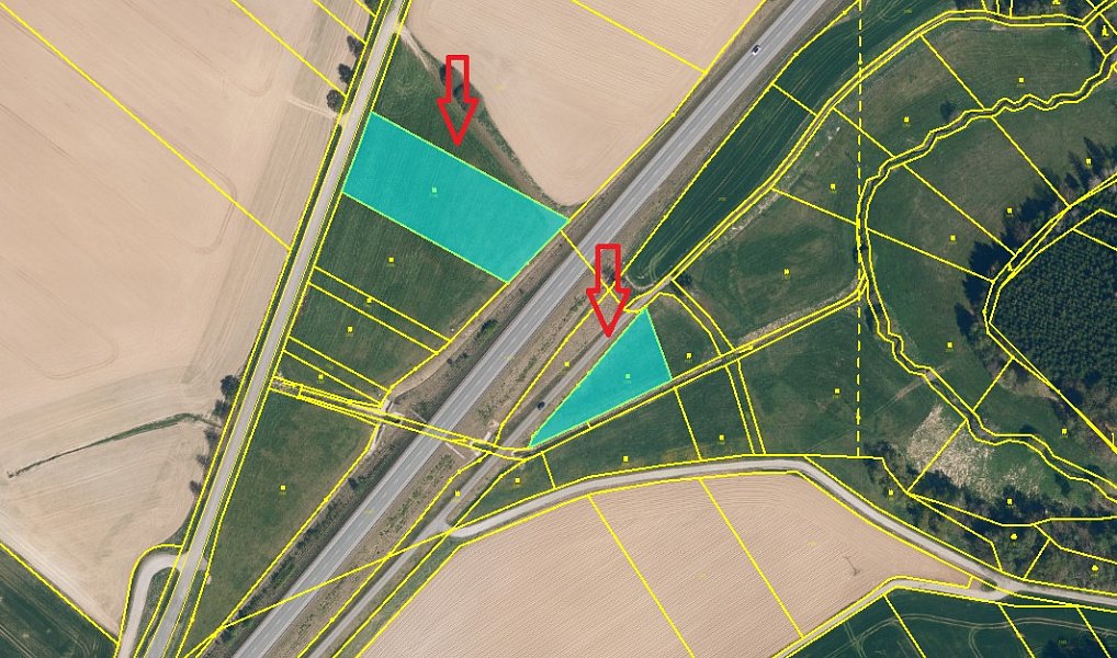 Prodej pole 17 317 m², Ústrašín – náhled fotky 8