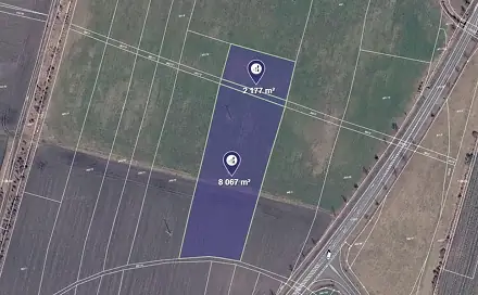 Prodej pole 2 561 m², Jestřabí Lhota, okres Kolín