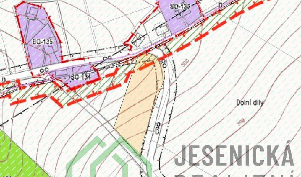 Prodej pole 6 787 m², Mikulovice – náhled fotky 3