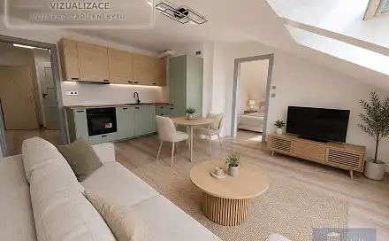 Pronájem bytu 2+kk 58 m²