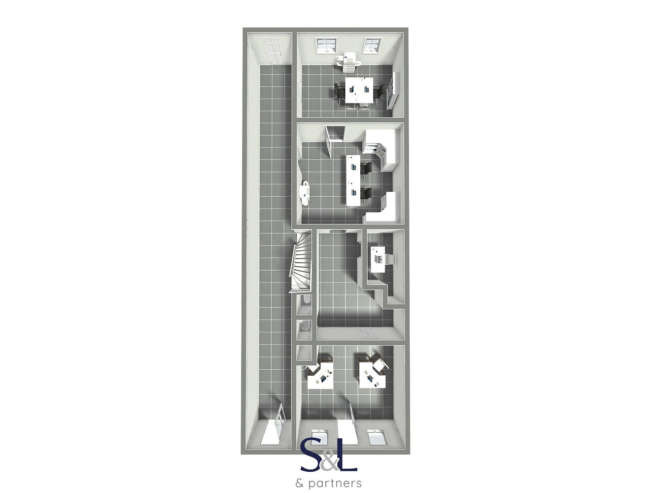 Pronájem kanceláře 332 m² – další