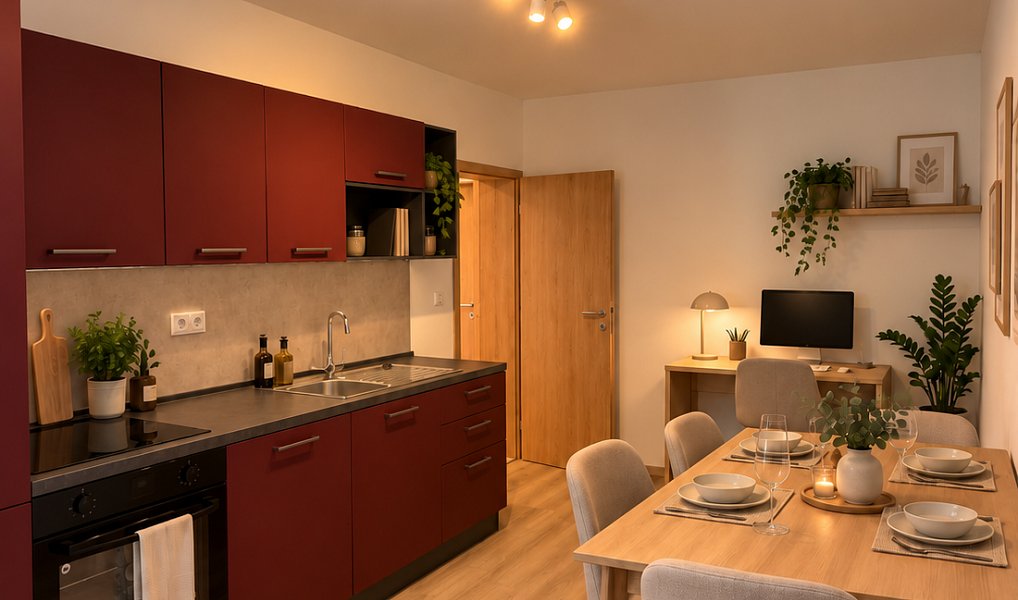 Pronájem bytu 3+kk, 70 m², Pardubice