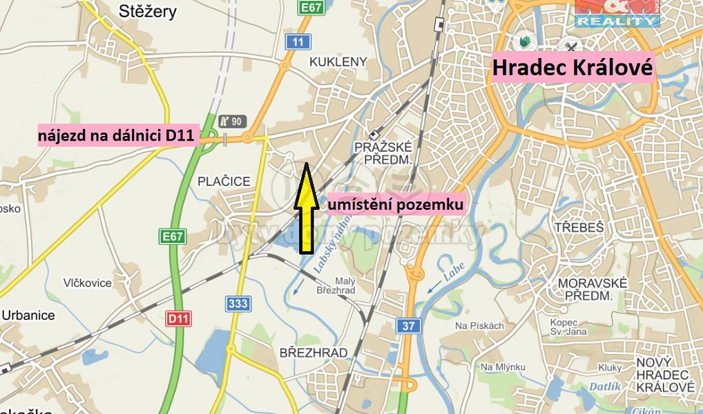 Pronájem pozemku 50 000 m², Hradec Králové – náhled fotky 9