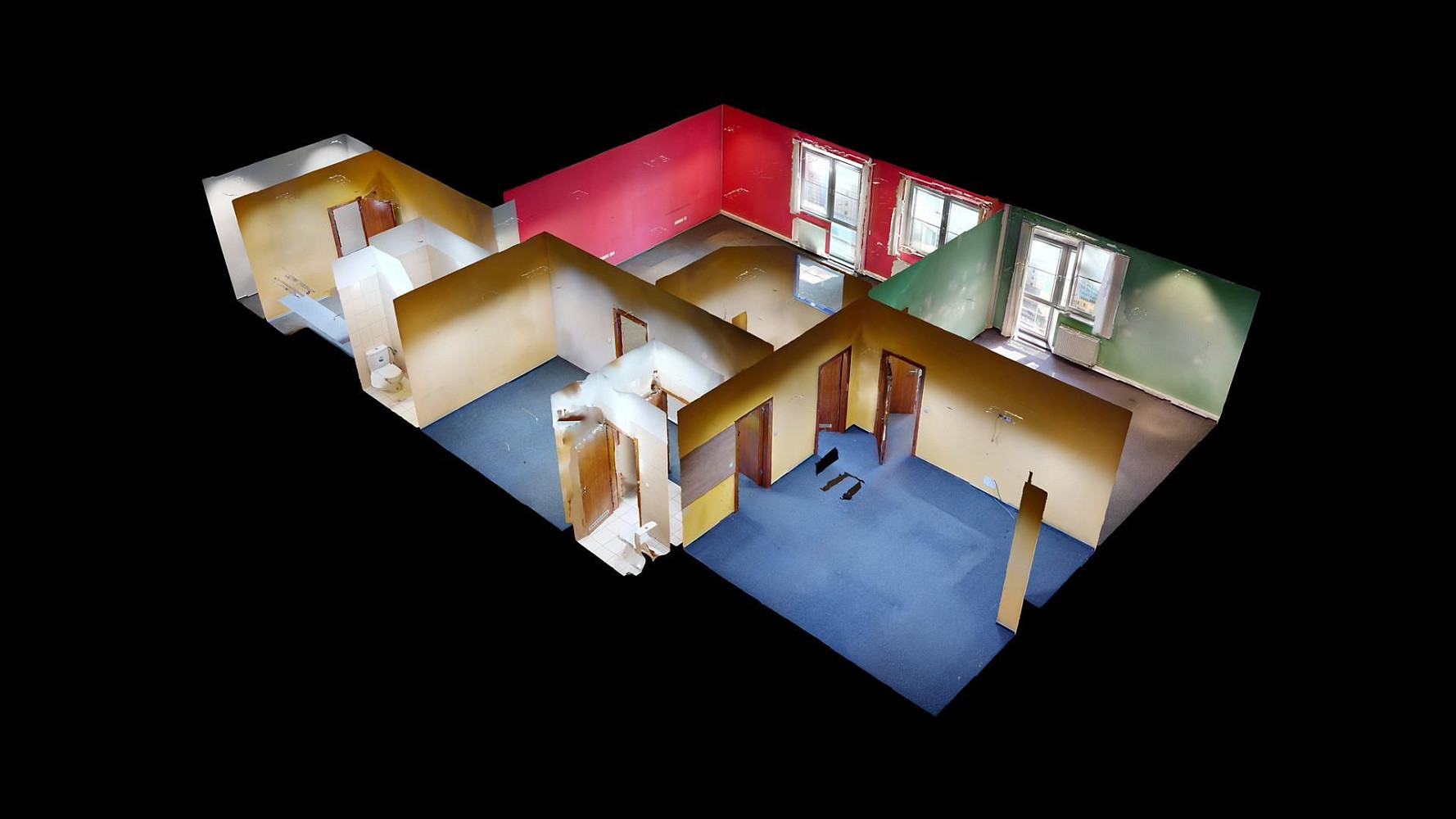 Pronájem kanceláře 155 m² – fotografie 3