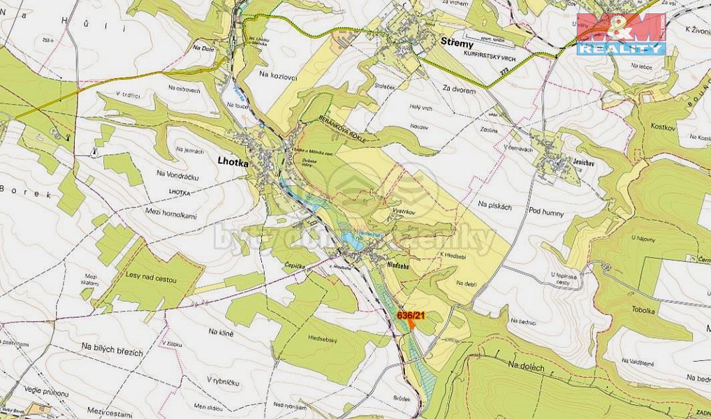Prodej pole 7 398 m², Střemy – náhled fotky 4