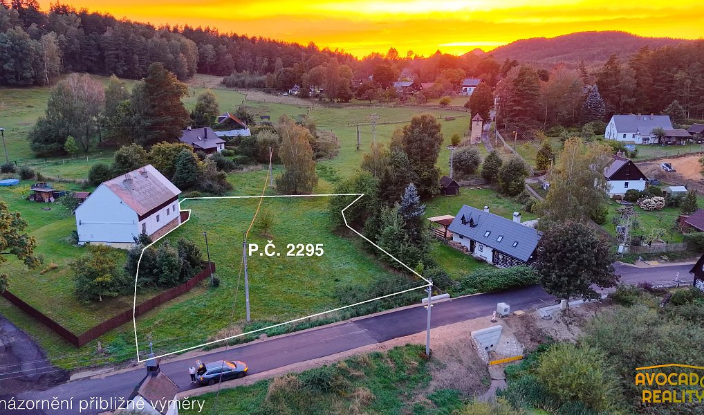 Prodej zahrady 1 205 m², Rynoltice – náhled fotky 6