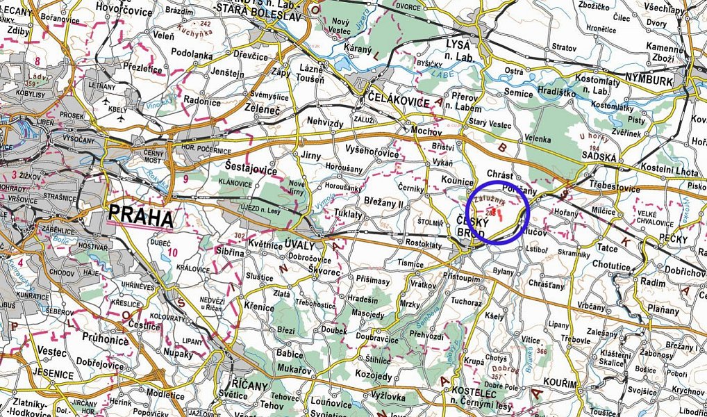 Prodej pole 39 127 m², Klučov – náhled fotky 3