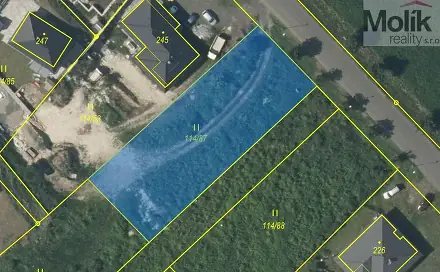 Prodej stavebního pozemku 1 282 m², Korozluky, okres Most