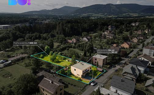 Prodej domu 234 m² s pozemkem 1 500 m², Odbojářů, Třinec - Kanada, okres Frýdek-Místek