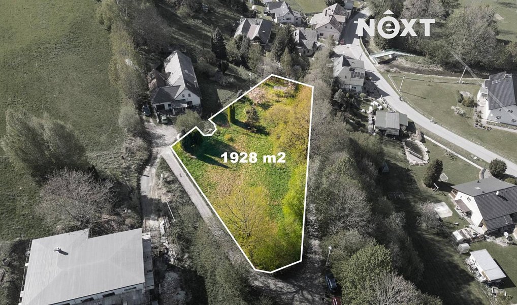 Prodej stavebního pozemku 1 928 m², Rybník – náhled fotky 2