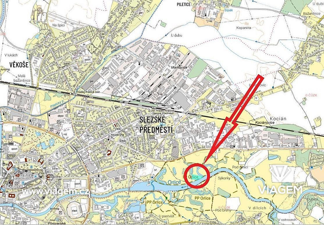 Spekulační - komerční a ostatní 9 573 m², Podíl 50 % o výměře 4 787 m² – pohled 3