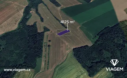 Prodej pole 2 062 m², Kelč, okres Vsetín