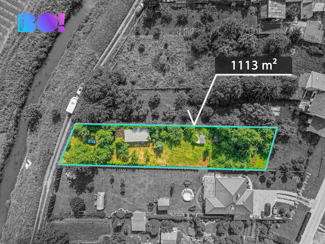 Prodej zahrady 1 113 m² – fotografie 3