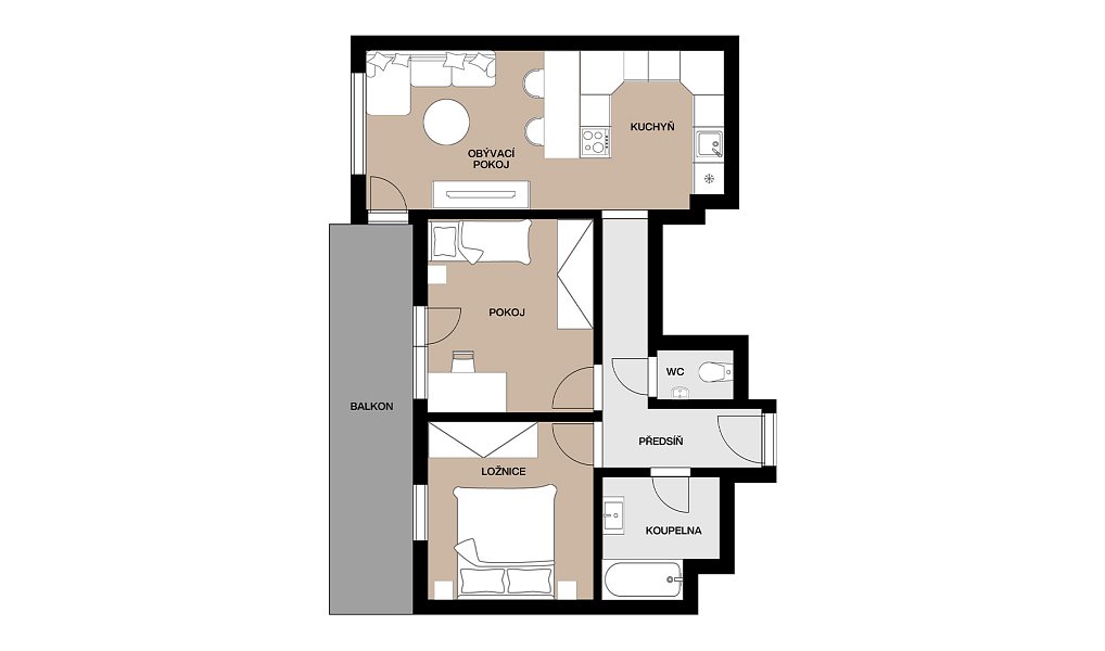 Prodej bytu 3+kk 77 m², Praha – náhled fotky 20
