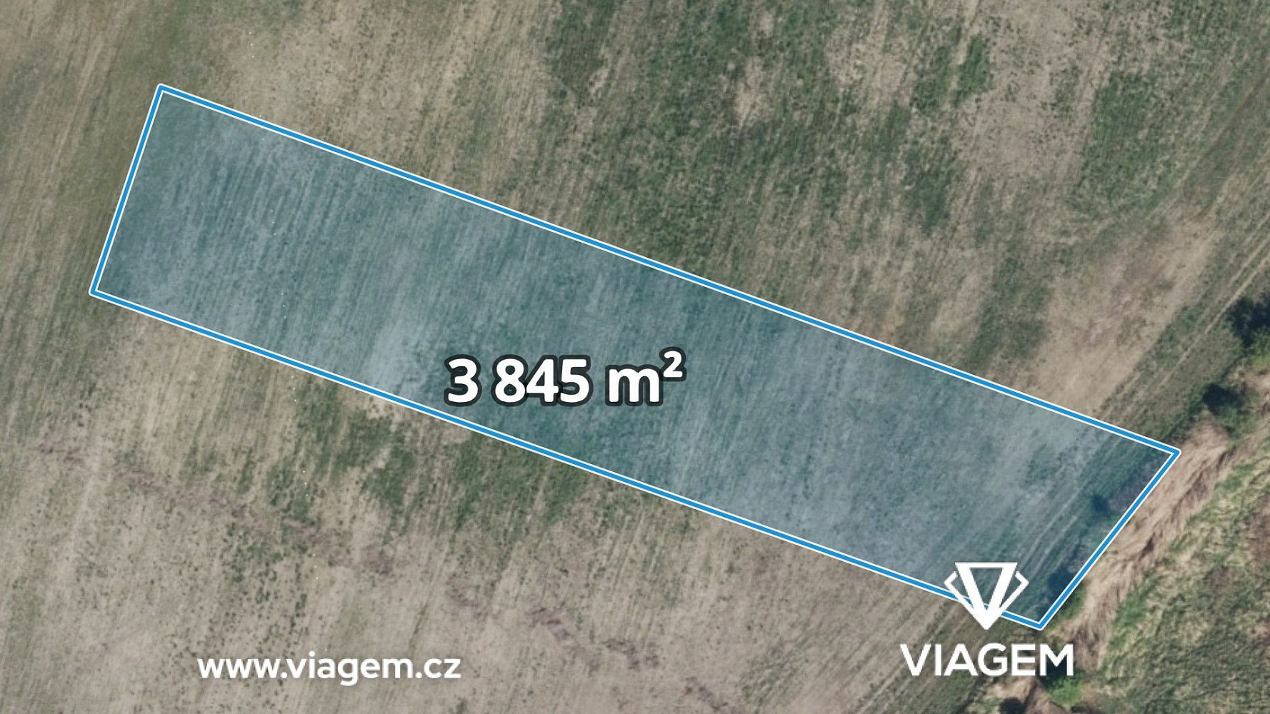 Prodej pole 1 068 m²