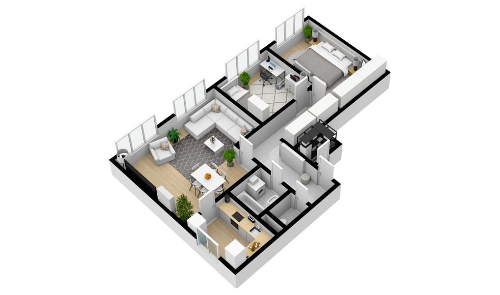 Pronájem bytu 3+1 68 m², Praha – náhled fotky 33