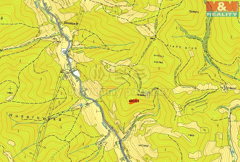 Prodej lesa 3 244 m² – pohled 5