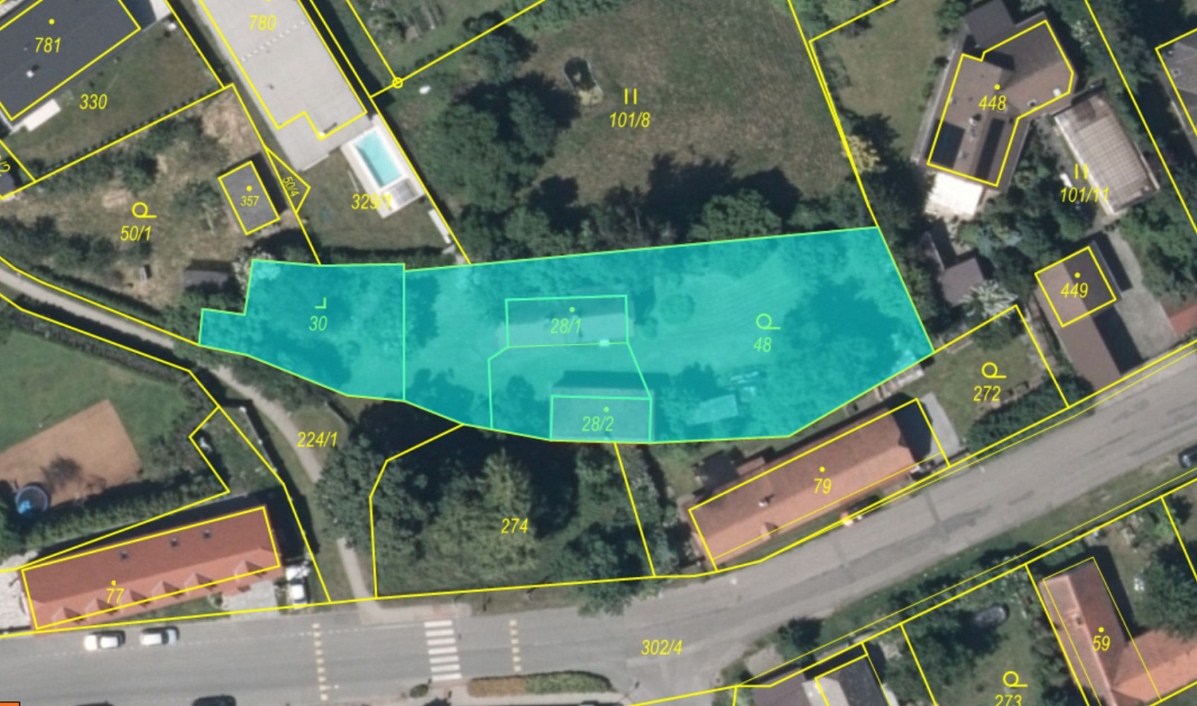 Prodej stavebního pozemku 1 432 m² – fotografie 3