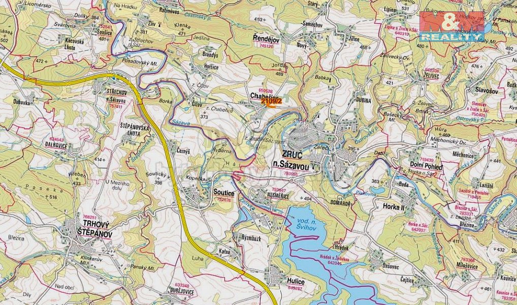 Prodej pozemku 2 210 m², Chabeřice – náhled fotky 5