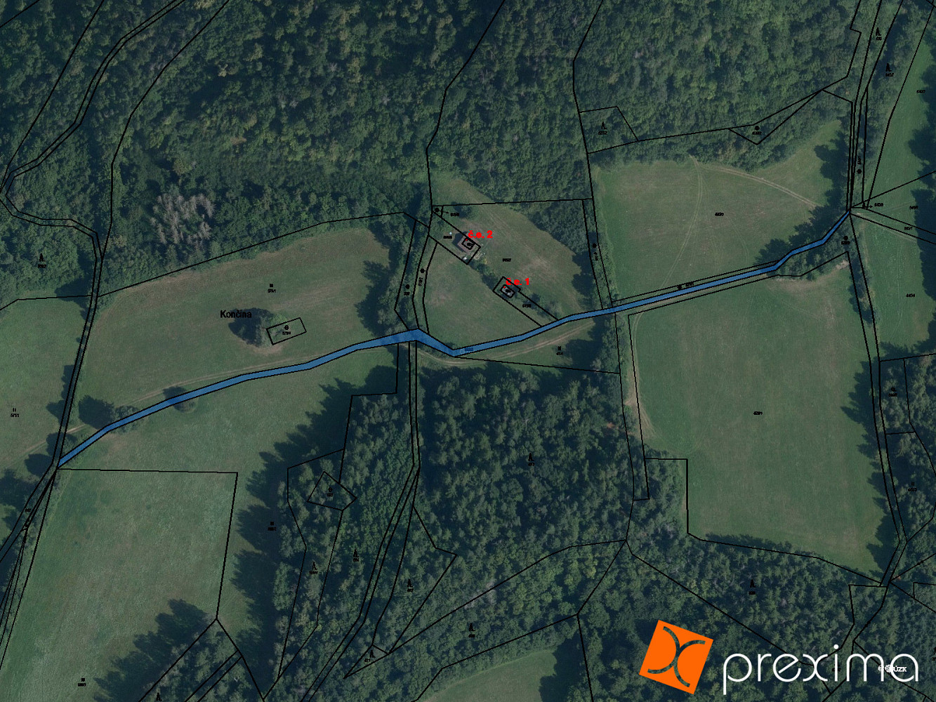 Prodej pozemku 1 800 m²