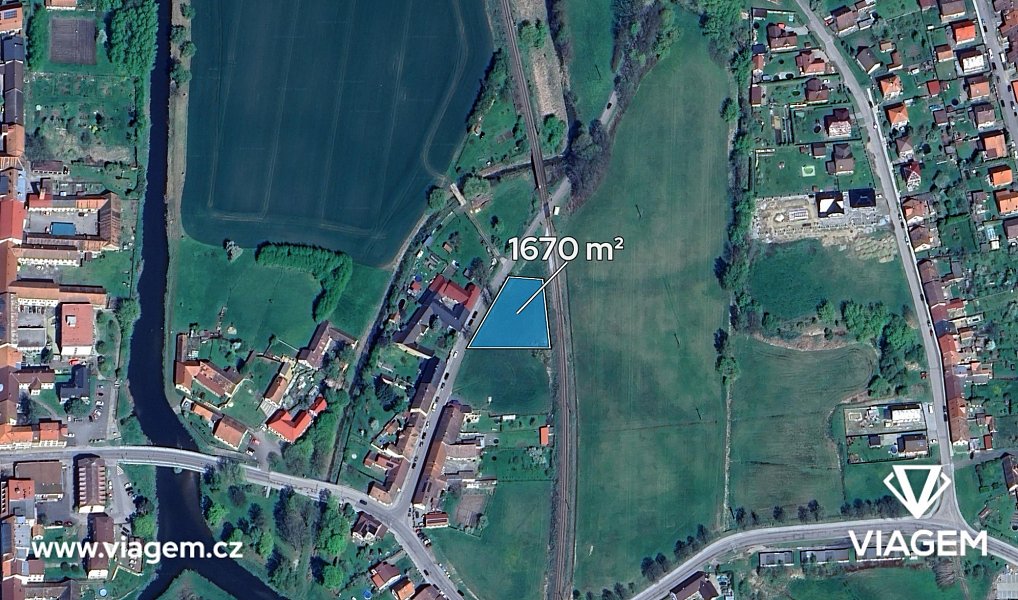 Prodej pole 417 m², Protivín – náhled fotky 2
