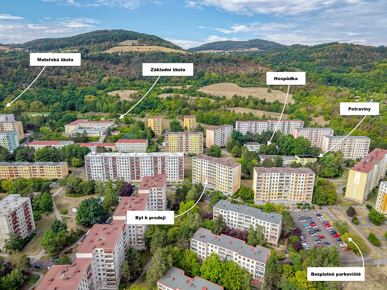 Prodej bytu 3+1 70 m²