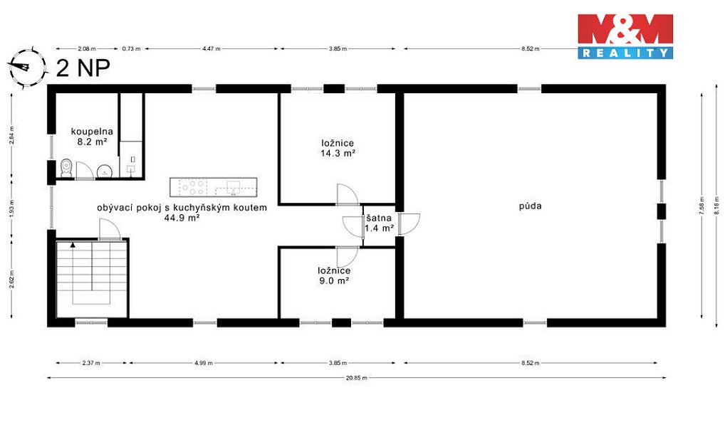 Prodej domu 200 m² s pozemkem 2 000 m², Zálužice – náhled fotky 30