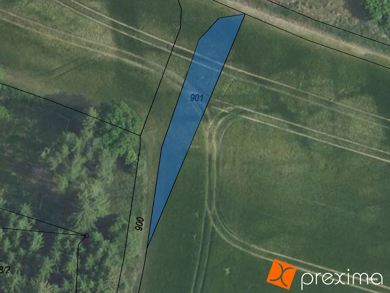 Prodej pole 100 m²
