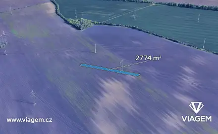 Prodej pole 462 m², Újezd u Brna, okres Brno-venkov