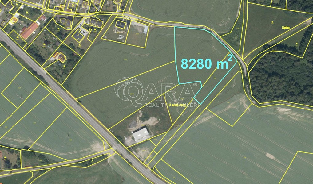 Prodej stavebního pozemku 8 280 m², Chotýšany – náhled fotky 2