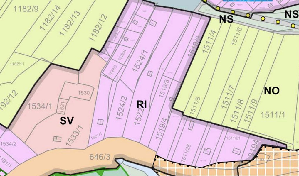 Prodej zahrady 1 635 m², Želešice – náhled fotky 4