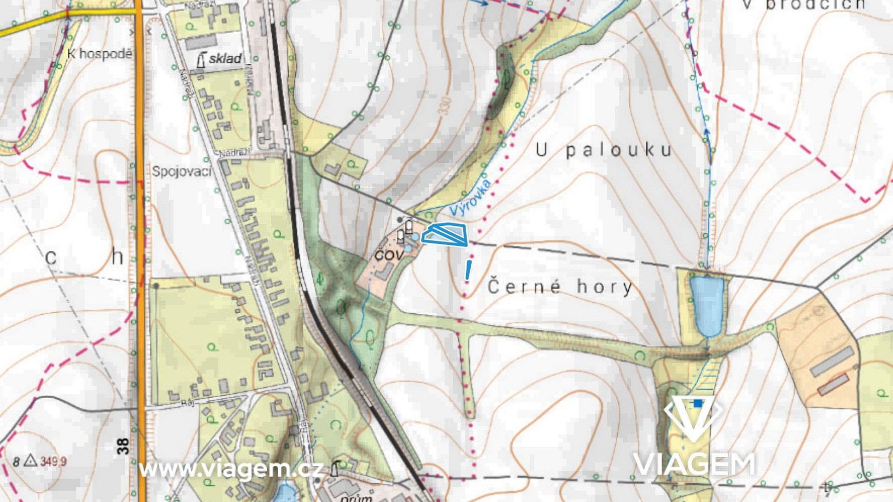 Prodej pole 565 m²