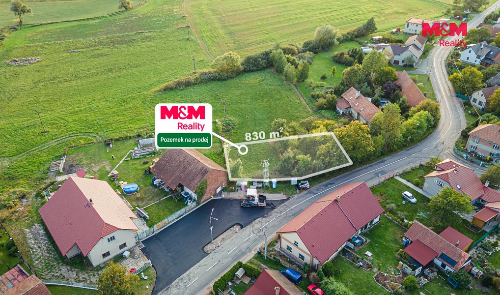 Prodej stavebního pozemku 830 m², Dobříkov – náhled fotky 2