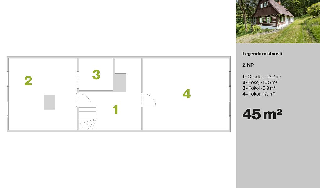 Prodej chaty/chalupy 112 m² s pozemkem 1 503 m², Zlatá Olešnice – náhled fotky 19