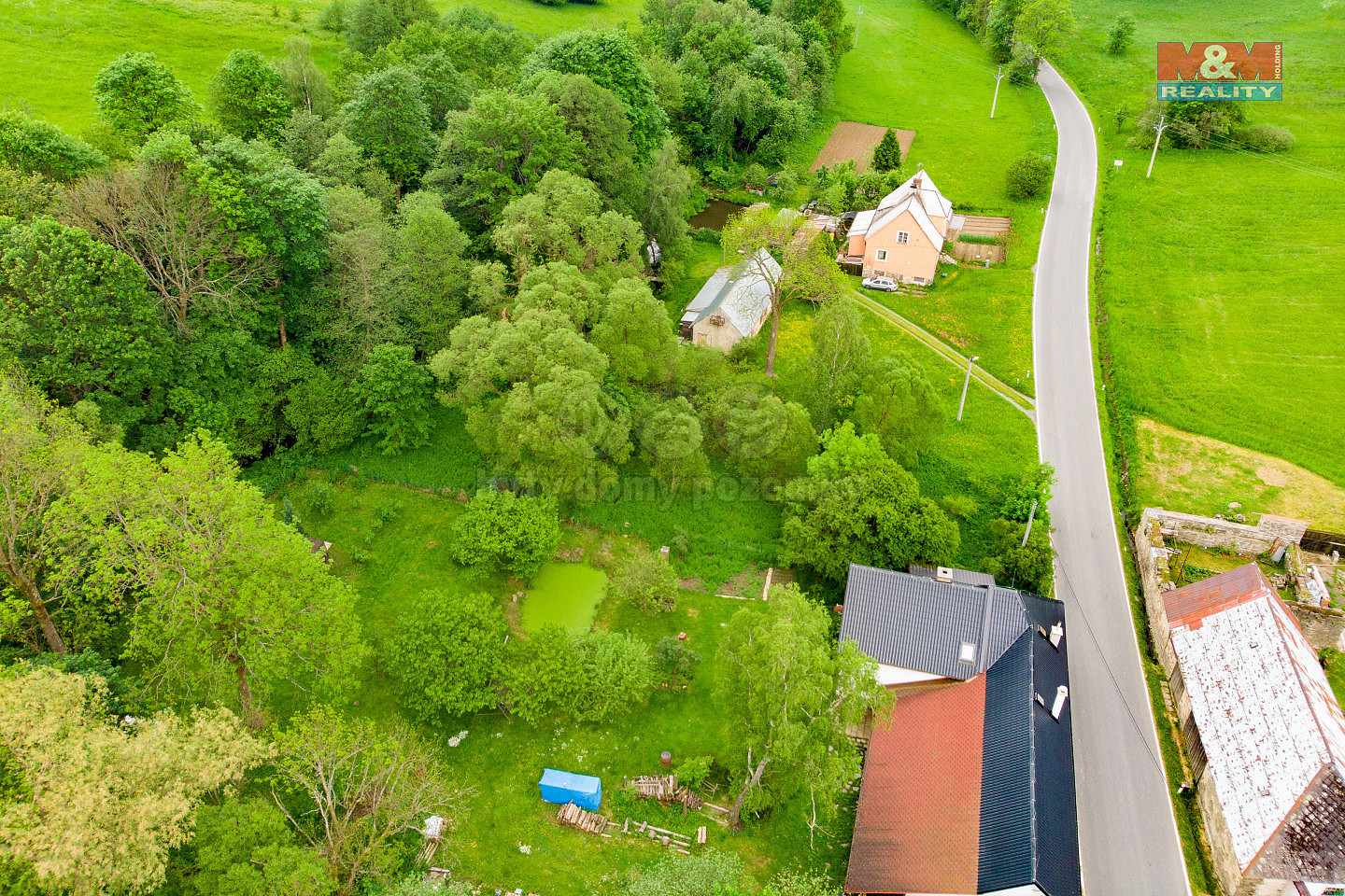 Prodej pozemku k bydlení, 1433 m², Norberčany – pohled 5