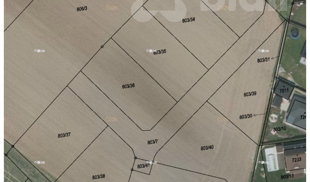 Prodej stavebního pozemku 8 173 m², Písek – náhled fotky 3