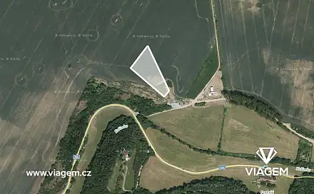 Prodej pole 967 m², Čebín, okres Brno-venkov
