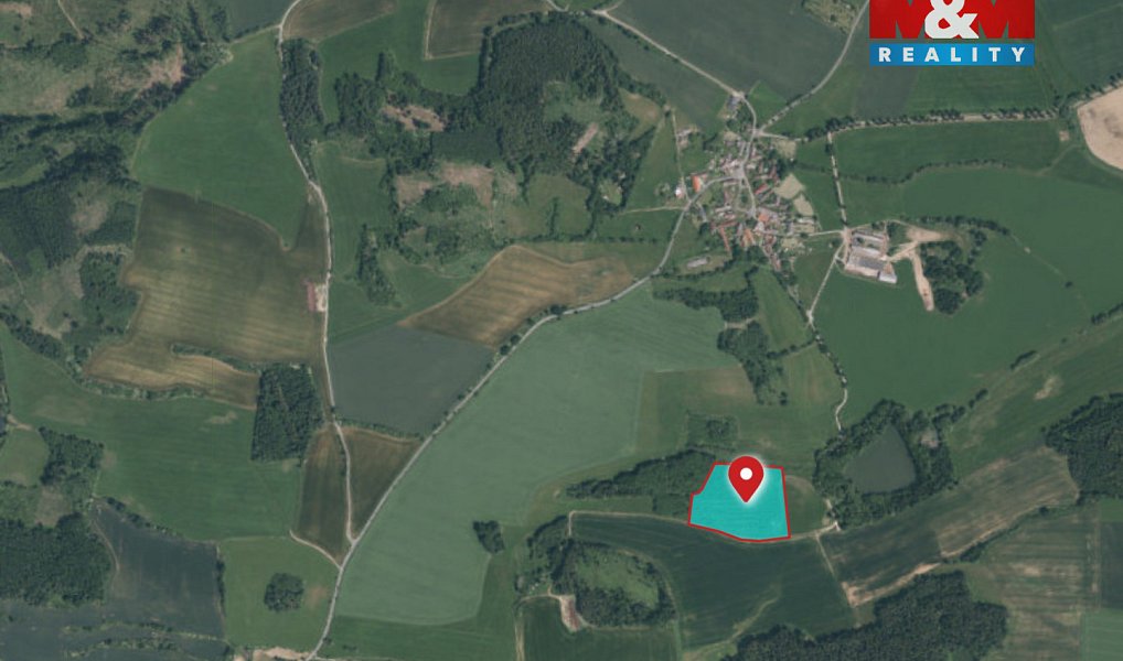 Prodej pole 29 752 m², Kasejovice – náhled fotky 3